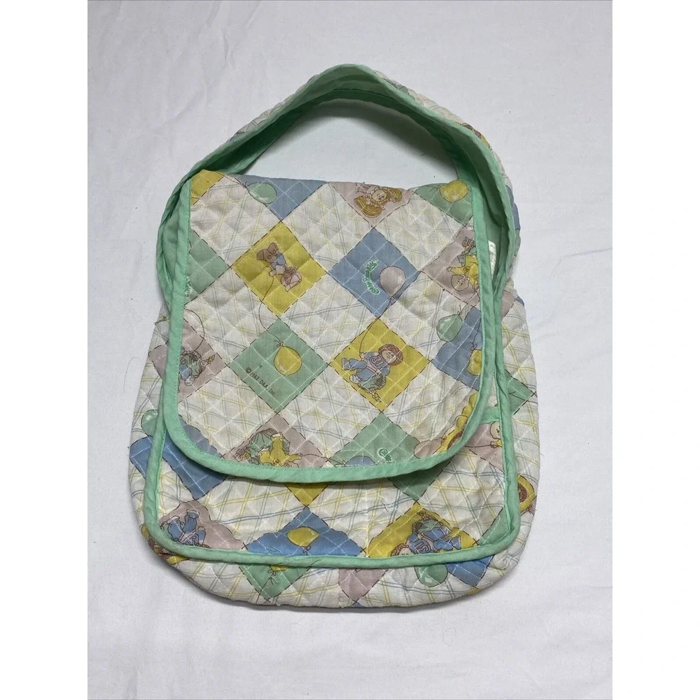 Vintage 1982 Quilted CABBAGE PATCH KIDS DIAPER BAG